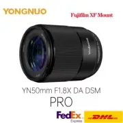 YONGNUO YN50mm F1.8X DA DSM Pro APS-C Autofocus Camera Lens For Fuji XF mount