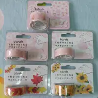 在飛比找蝦皮購物優惠-日本製 bande 楓葉 向日葵 櫻花 貼紙 和紙 紙膠帶