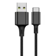 Nylon Braid Fast Charging USB Type-C Data Cable for Xiaomi Huawei Samsung