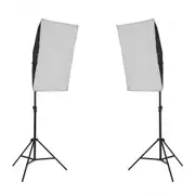 2200W Photo Studio Soft Box Light Stand Kit