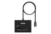 Unitek USB-C to SATA Hard Drive NVME M.2 SSD Enclosure Adapter - Black [S1232A01-AU]