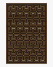 185' x 275' | Machine Washable Runner Rug | Kid & Pet Friendly | Indoor Rug | Jonathan Adler Thebes Cognac Rug | Ruggable