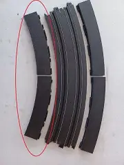HO AFX Tomy Autoworld Track Boarders / Speed Corners (18" Inner)