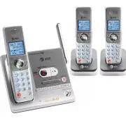 New AT&T 3 Handset Answering System Telephone Dect 6.0 Cordless Phone SL82318