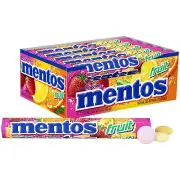 Mentos Candy, Mint Chewy Candy Roll, Fruit, Non-Melting, Holiday, Party,
