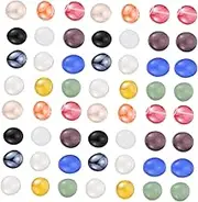 1 DIY Mosaic Tile Bead Decorative Glass Flatback Beads for Craft Projects Mix for Home Decoration Easy to Use Mosaic for Art and DIY Crafts