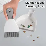 Mini Dustpan & Brush Cleaning Table Sweeping Crumb Dust Keyboard Cleaning≧