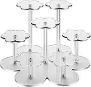 Commodity Stand Acrylic Cosmetics Lipsticks Display Stand Jewelry Earring Props Cupcake Jewelry Rings Display Stand