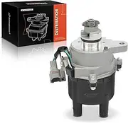 A-Premium Ignition Distributor with Cap and Rotor Compatible with Toyota Corolla 1995-1997, Celica 1996-1997 & Geo Prizm 1995-1997, 1.6L 1.8L