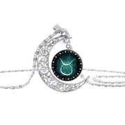6Pcs Retro Style Pendant Necklace Necklace Gift For Girl