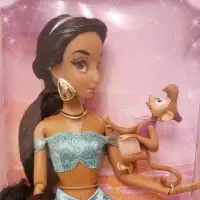 在飛比找Yahoo!奇摩拍賣優惠-芭比系列 美國迪士尼Disney's 阿拉丁 茉莉公主娃娃 
