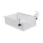 Under Shelf Pull Out Storage Basket Slide in Organizer for Cabinet Wardrobes