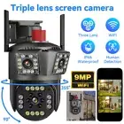 Home Security Camera 9MP PTZ WiFi Wireless IP Camera AI Tracking Night Vision