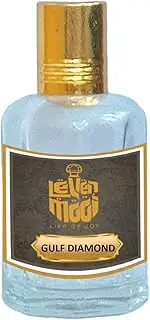 Levenmooi GULF DIAMOND glass attar for Suitable for Daily uses,Occasions & parties long lasting Fragrance roll on Perfume Oil Leak proof available in travel size for unisex 10ML