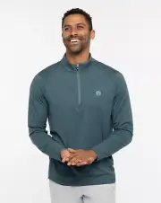 TRAVIS MATHEW MENS FRESH ENERGY 1/4 ZIP GOLF PULLOVER SIZE 2XL NWT