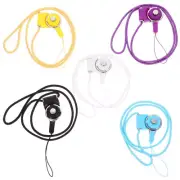 5 PCS Neck Lanyard Neck Strap Cell Phone Strap Detachable Lanyard