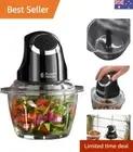 Desire Mini Chopper, Stainless Steel S Blade, One touch Operation, 1L Dishwas...