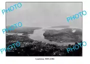 OLD 6 x 4 PHOTO LAURIETON NSW PANORAMA OF TOWN c1910