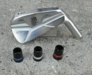 New Miura Golf MC-501 3-iron head only & Black, Red or Blue / White Logo ferrule