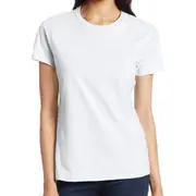 Women Plain T Shirt Polyester For Sublimation TShirt