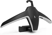 Sandure Car Back Seat Headrest Coat Hanger Multi-Purpose Storage Hooks for Suit Jacket Clothes Handbags Purse- Black