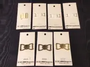 7 Cards Vintage But New Small Buckle Assortment By JHB Imports