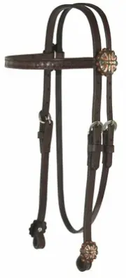 Circle Y Copper Mine Browband Headstall NEW