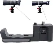iShoot Tripod Mount Ring Base, Lens Collar Foot Support Stand Compatible with Canon RF 600mm F11 IS STM and Canon RF 800mm F11 IS STM, Lens Holder with 39mm Arca-Swiss Fit Quick Release Plate Dovetail