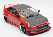 RC 1/10 MITSUBISHI EVO X VOLTEX Brushless AWD Drift Car w/ LED -RTR- *RED BH*