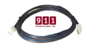 Motorola Speaker Plug Cable 6' Spectra Syntor HSN 4038 4031 4018 4021 6001