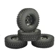 1.9in Wheel Rim Tires Tyres For Axial SCX10 TAMIYA CC01 RC4WD D90 1/10 RC Car j