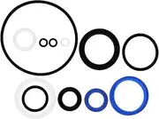 CANIGHT 10pcs Oil Seal Ring High Seal Rings Engine Automotive Repair O Maintenance Car Material Can High Temperature Repair Kit Hydraulic Cylinder Rubber