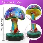 Resin Mushroom Lamp USB Connection Bedside Night Light Table Decoration Gift