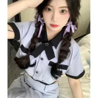 在飛比找蝦皮購物優惠-【現貨免運】JK制服 韓國校服韓式學生少女jk制服套裝夏天學