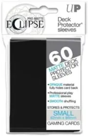 Ultra Pro Pro-Matte Eclipse Small Black 60 Sleeves -85386