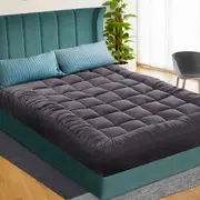 [Royal Sleep] Double Mattress Topper Pillowtop Charcoal Microfib