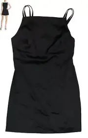 The East Order Inca Sleeveless High Neck Mini Length Dress M NWT Raven Black
