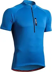 [GarBull] Men's Cycling Jersey Short Sleeve Cycling Clothing Bicycle Jersey T Shirt for Men Breathable Cycling Jersey Quick Drying Cycling Clothing