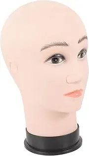 BIUDECO Wig Display Mannequin Head Model Stand Versatile Fake Head for Hat Wig Scarf and Sunglasses Display for Professional and Personal Use