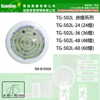 在飛比找Yahoo!奇摩拍賣優惠-🚛Guardian 東佳實業 崁入式 LED 緊急照明 停電