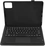 11 Inch Keyboard Case for Tab M11 K11 LTE 2024 TB 330FU 330XU, Tablet Cover Case with Detachable Keyboard, Multi Angle Adjustment Keyboard with Pencil Holder (Black)
