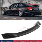 For 08-14 Mercedez Benz W204 C250 C300 C63 RT Style Duckbill Trunk Spoiler Wing