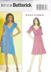 Butterick 5318 Size 8-10-12-14 Plus Size Maggy London clothing pattern