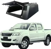 MXQXXXL 4x4 Truck Canopy Hardtop Canopy Compatible for Toyota Hilux 2005 Steel Canopy Pickup Truck