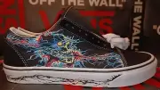 Vans Men's 4/Women's 5.5 Old Skool Zap Black/True White New - VN0A5KRF96C