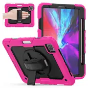 MCC Shockproof iPad Pro 11 2018 (1st Gen) Strap Rugged Case Cover Apple [Magenta]