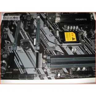 JULE 3C會社-技嘉 B360-HD3 B360/DDR4/八九代/雙M2/三螢幕/超耐久/含檔板/ATX 主機板