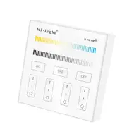 T2 4-Zones Smart Panel Dimmer Controller Work With Cct Led Strip Light Floodlight Bulb
