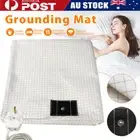 Organic Grounding Sheet with Grounding Cord 10% Silver for Bed Sleeping Therapy