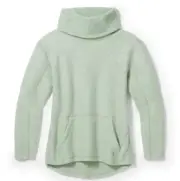 Smartwool Women Hudson Trail Pullover Sweater Jacket XS Wool Fleece Light Jade